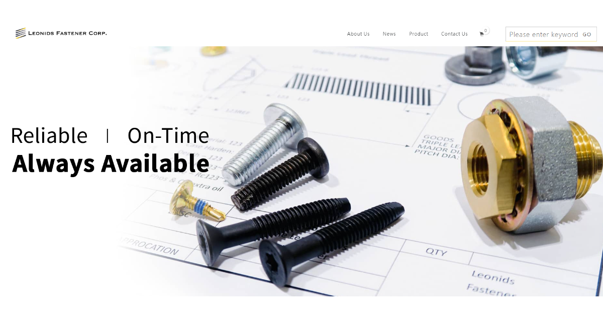 Product List Product LEONIDS FASTENER CORP.